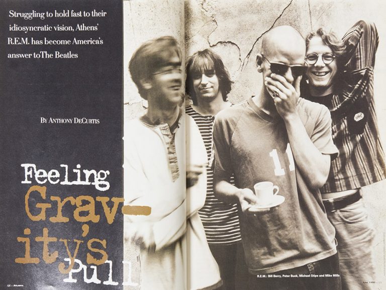 Feeling Gravity’s Pull: R.E.M has become America’s answer to The Beatles