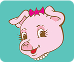 Pink-pig-rounded