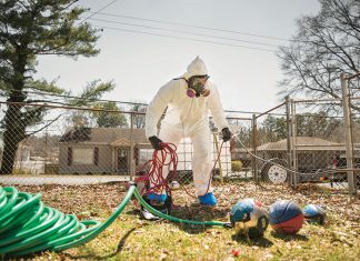 How it feels to clean up after death