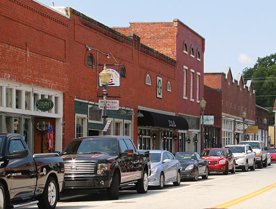 Ram Cat Alley Historic District, Seneca