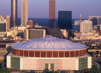The Georgia Dome’s 1992 debut