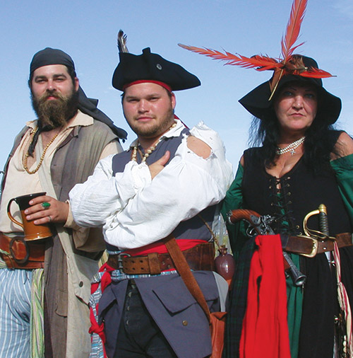 40. Festivals on the Georgia coast Pirate Fest