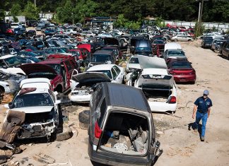 One Square Mile: Salvage Hunter Auto Parts, Austell Salvage Hunter Auto Parts