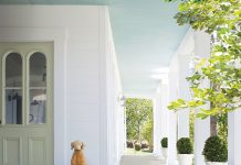 Ask the expert: Why are porch ceilings often painted blue? Blue porch ceiling