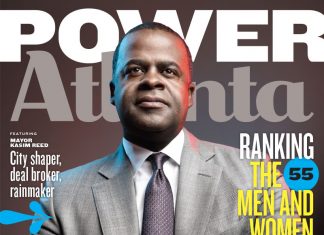 October 2015: Atlanta’s 55 Most Powerful Power Kasim Reed