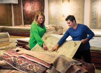 Where to shop at Miami Circle Azra Oriental Rugs