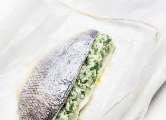 Technique: Kyma’s Pano I. Karatassos on making fish en papillote fish en papillote