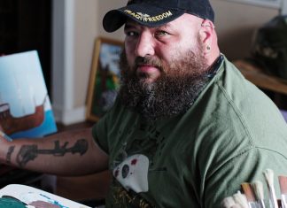 How art therapy helps a Georgia veteran with PTSD