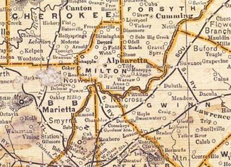 milton-county-map