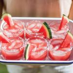 Wade watermelon margaritas