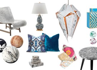 Now trending: Marbled patterns Marble