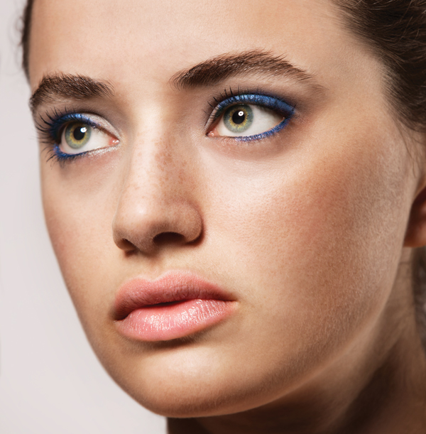 Blue eyeshadow tutorial