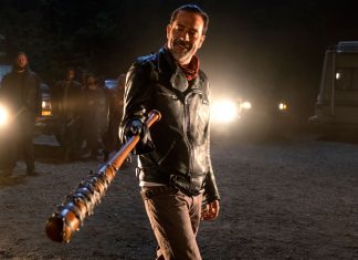The Walking Dead lego Negan death