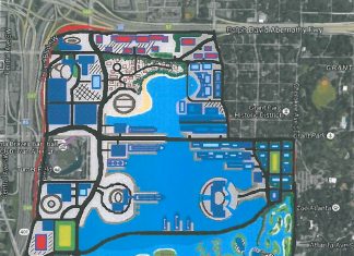 Meet RitaWorld, the lagoon-and-skyscraper vision for Turner Field that could have been RitaWorld Pearl Kingdom