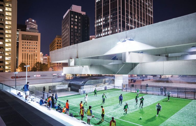Soccer in the Streets brings the game to MARTA’s Five Points station