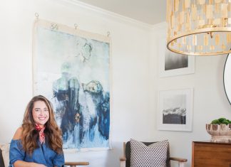 How painter Britt Bass Turner and husband Render turned their first home into a creative haven First home