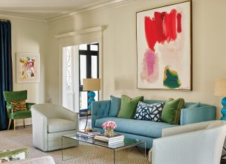In this Buckhead home, the artwork is the true star Singletary home