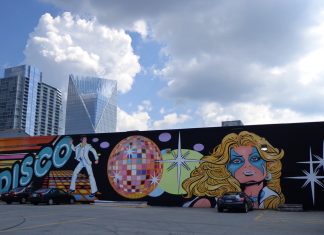 Though the physical store nears its demise, “Disco Kroger” will never truly die Disco Kroger Mural