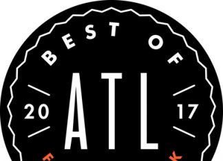 Do-good disposal system: Compostwheels Best of Atlanta Food & Drink badge