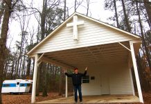 Grant Henry Church Sister Louisa's Sanctuary camp