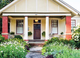 Everything about this Kirkwood Craftsman has a retro-modern, 1950s feel Retro Kirkwood house