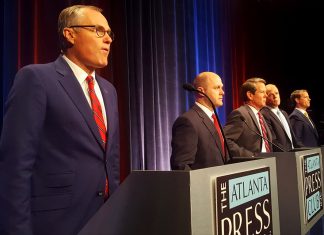 Guns, illegal immigration steal the show at Georgia Republican gubernatorial debate Georgia Republican Governor Debate