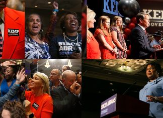 Stacey Abrams Brian Kemp Georgia Governor Election 2018