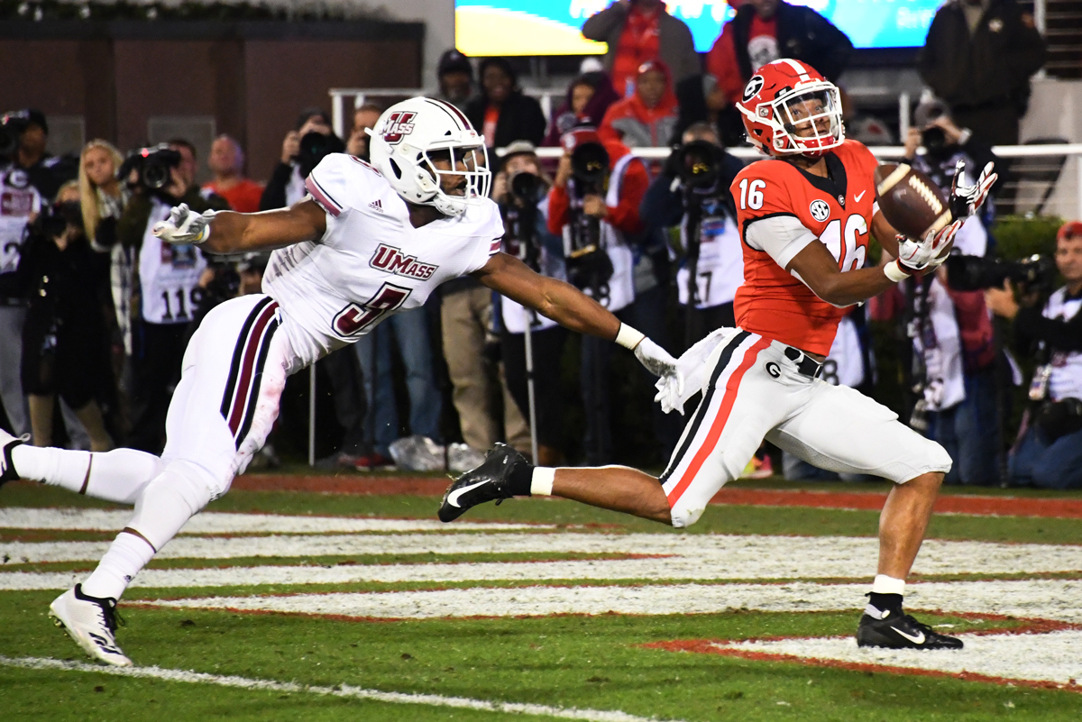 UMass vs University of Georgia football