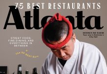 Sotto Sotto Atlanta Magazine June 2019 cover - 75 Best Restaurants in Atlanta