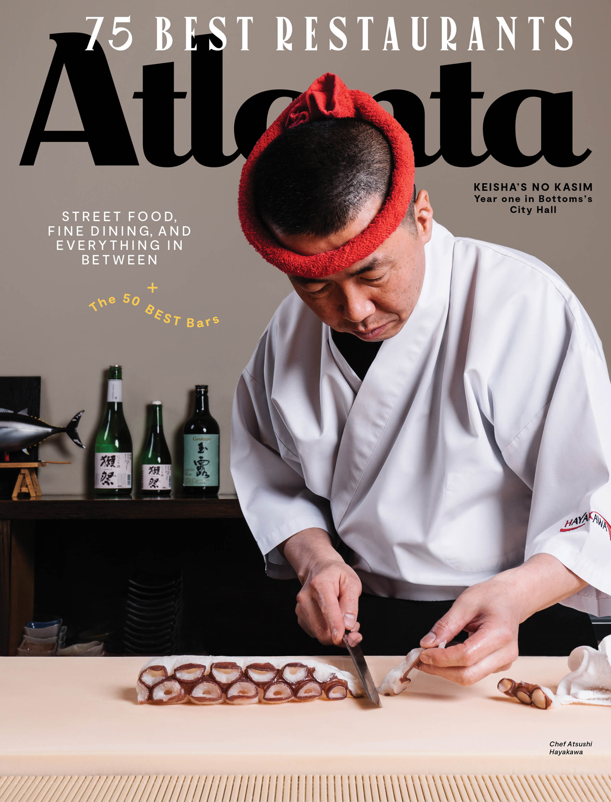 Atlanta Magazine June 2019 cover - 75 Best Restaurants in Atlanta