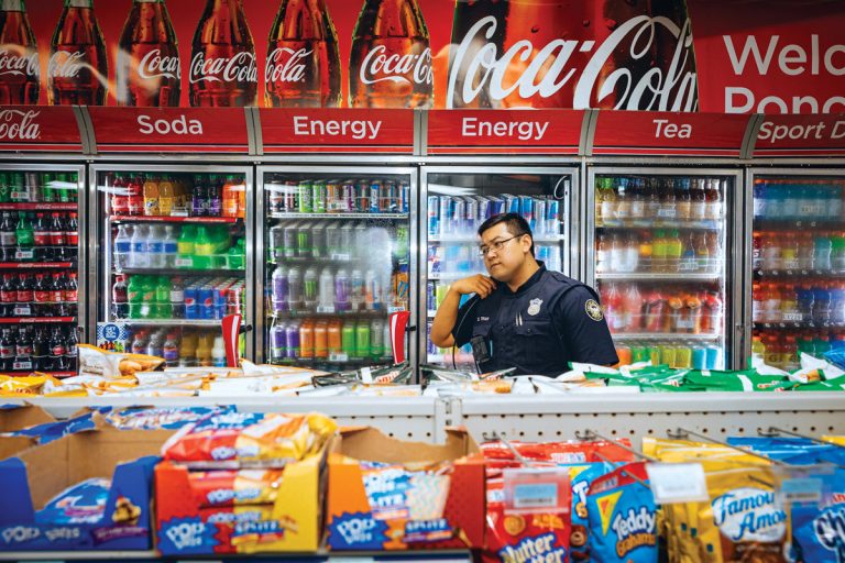 Up all night: Atlanta Police Officer Son Tran