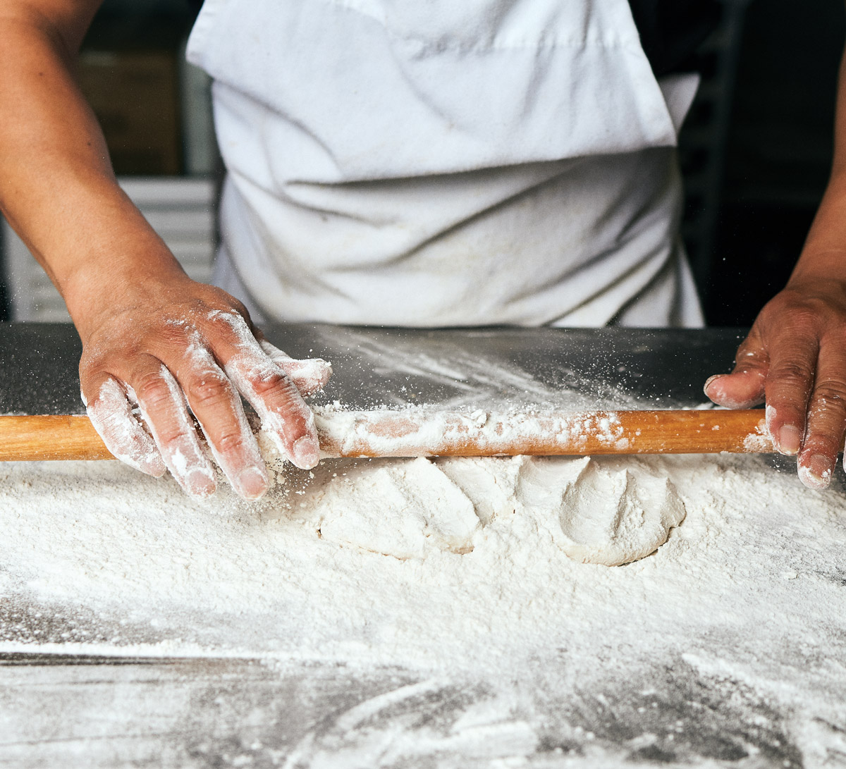 Rolling dough