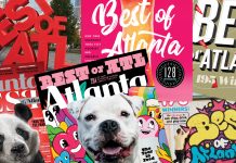 Six years of Atlanta Magazine Best of Atlanta covers