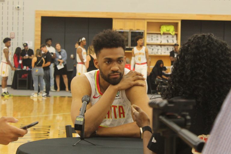 Jabari Parker Atlanta Hawks Media Day