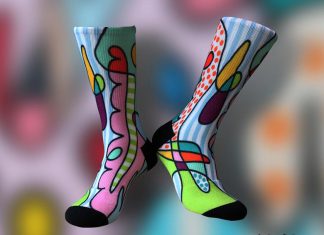 Atlanta newcomer Whiz Socks offers wearable art that gives back Whiz Socks Atlanta