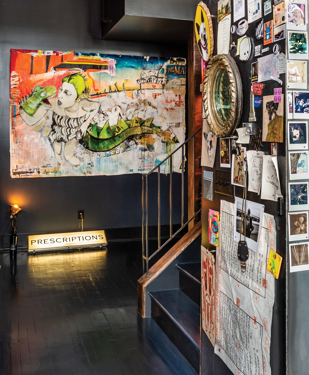 Elizabeth Ingram and Alton Brown's Marietta loft