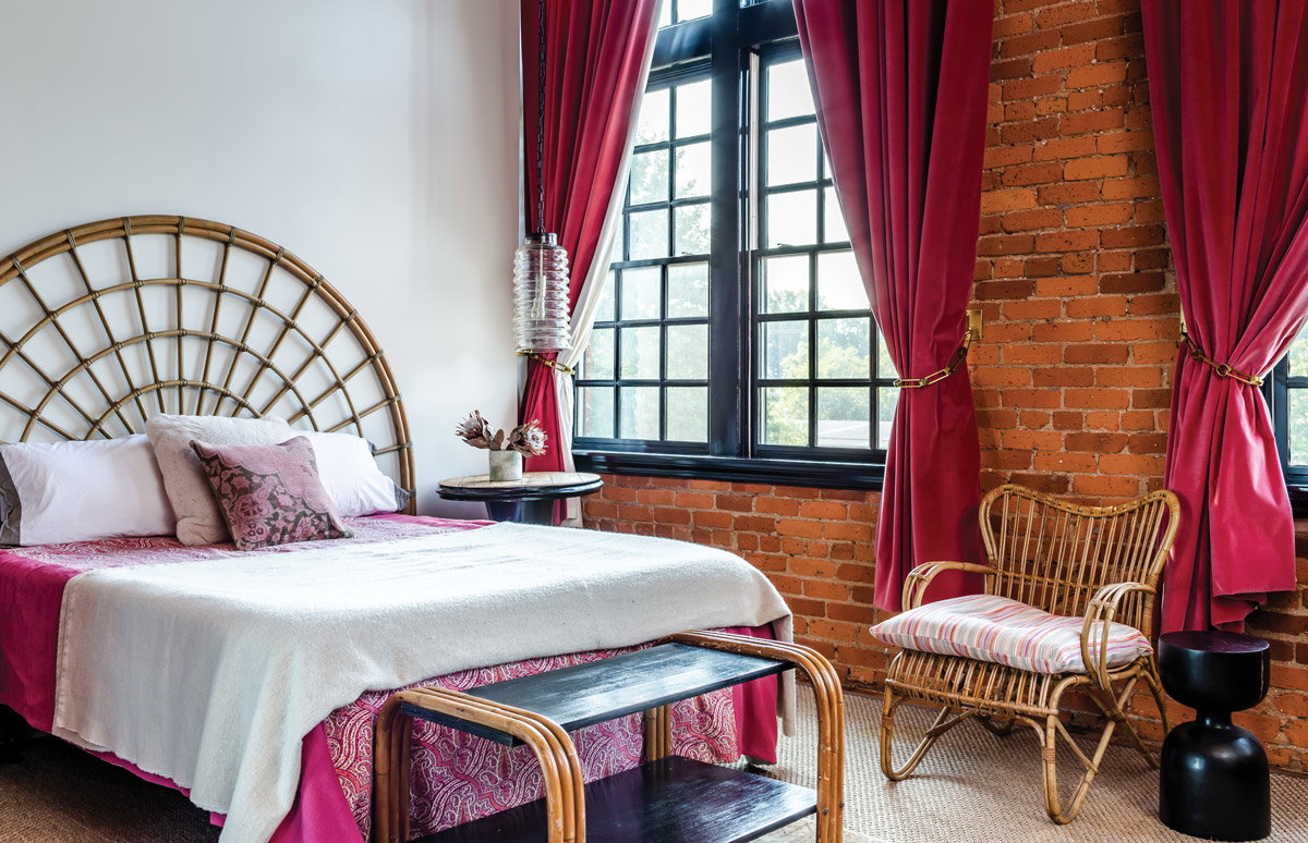 Elizabeth Ingram and Alton Brown's Marietta loft