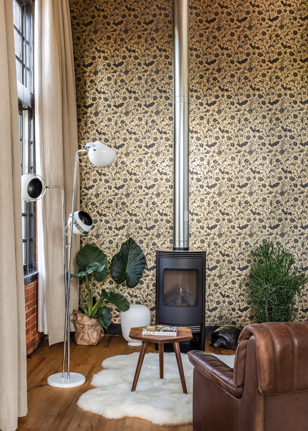 Elizabeth Ingram and Alton Brown's Marietta loft
