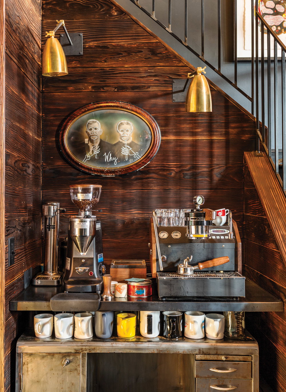 Elizabeth Ingram and Alton Brown's Marietta loft