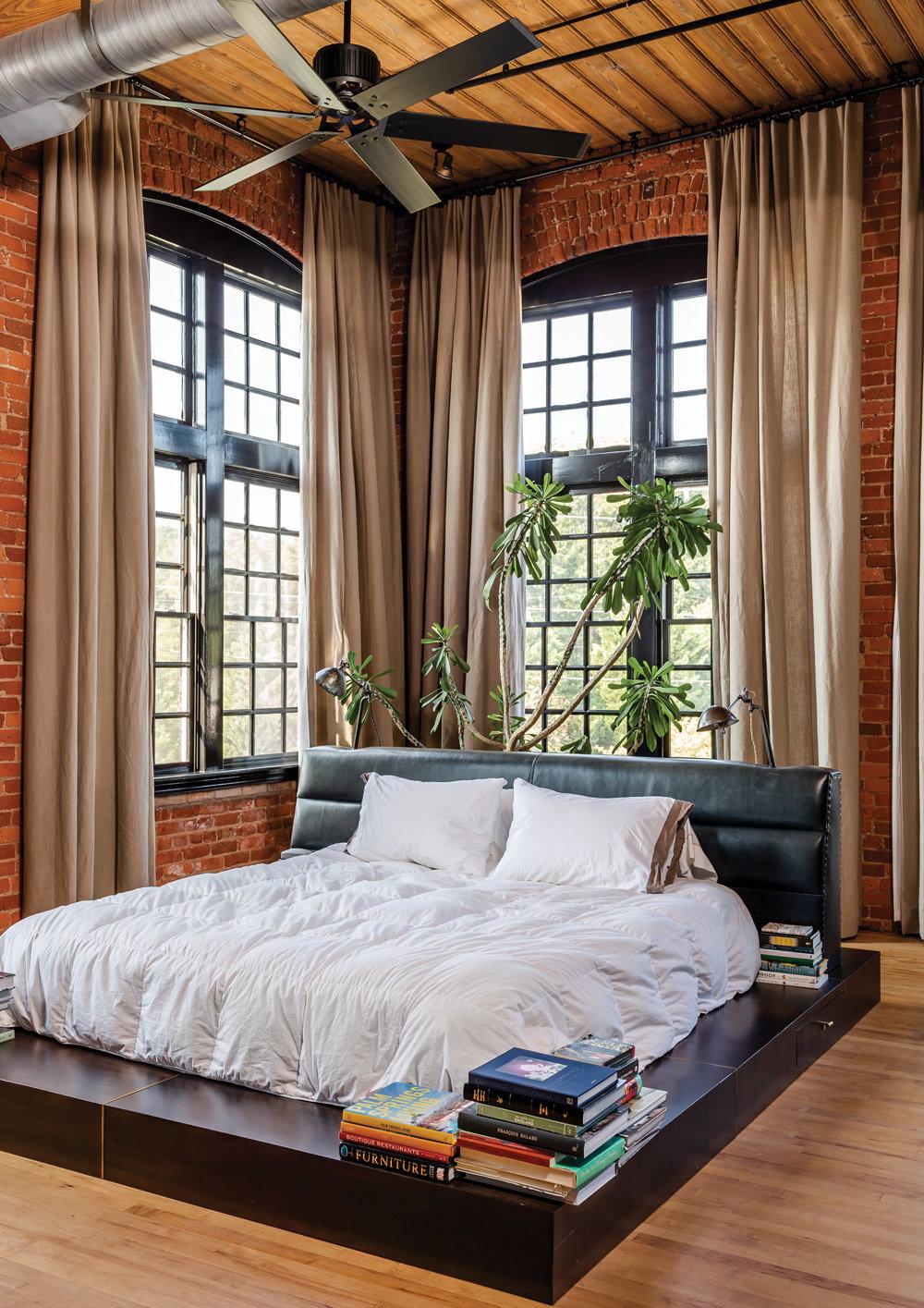 Elizabeth Ingram and Alton Brown's Marietta loft