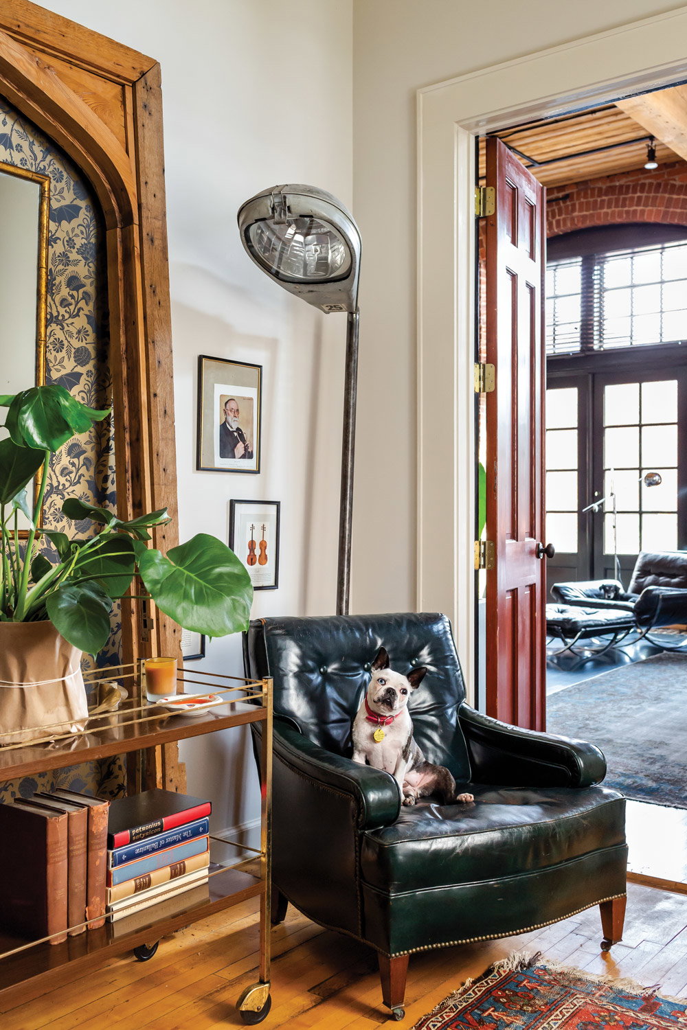 Elizabeth Ingram and Alton Brown's Marietta loft