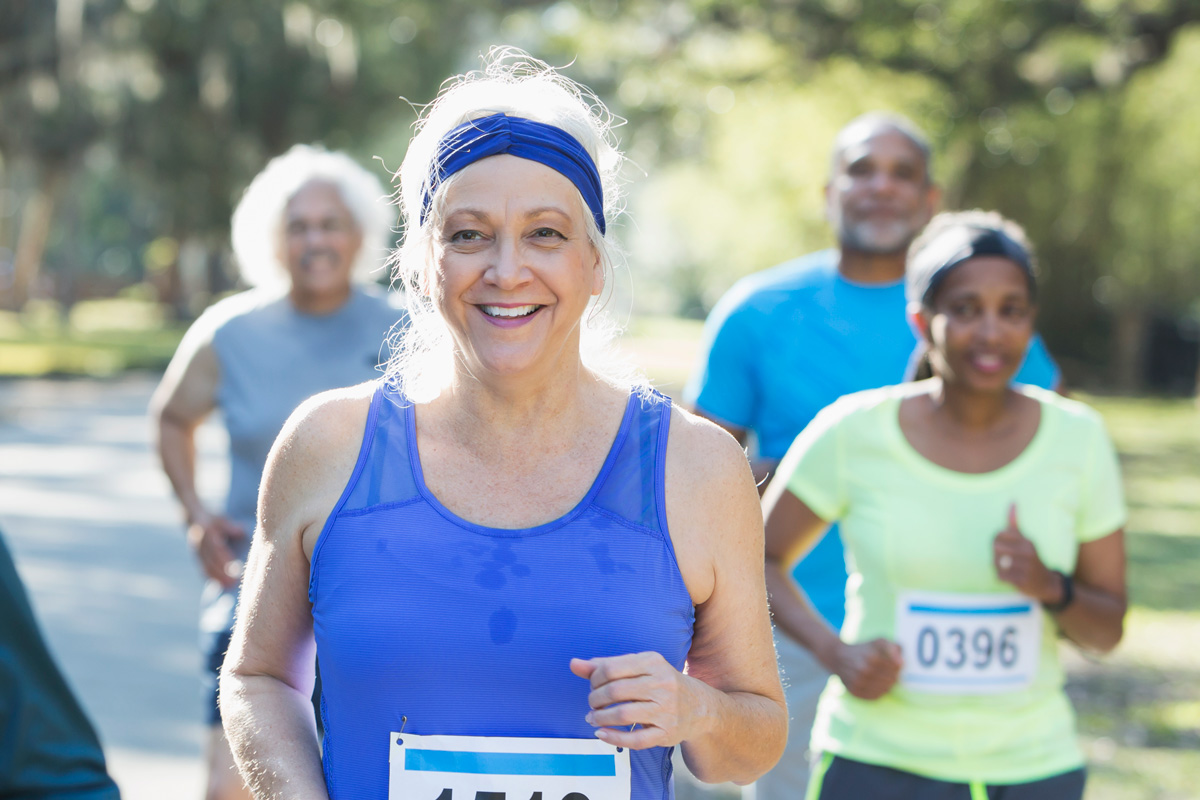 Running a marathon older