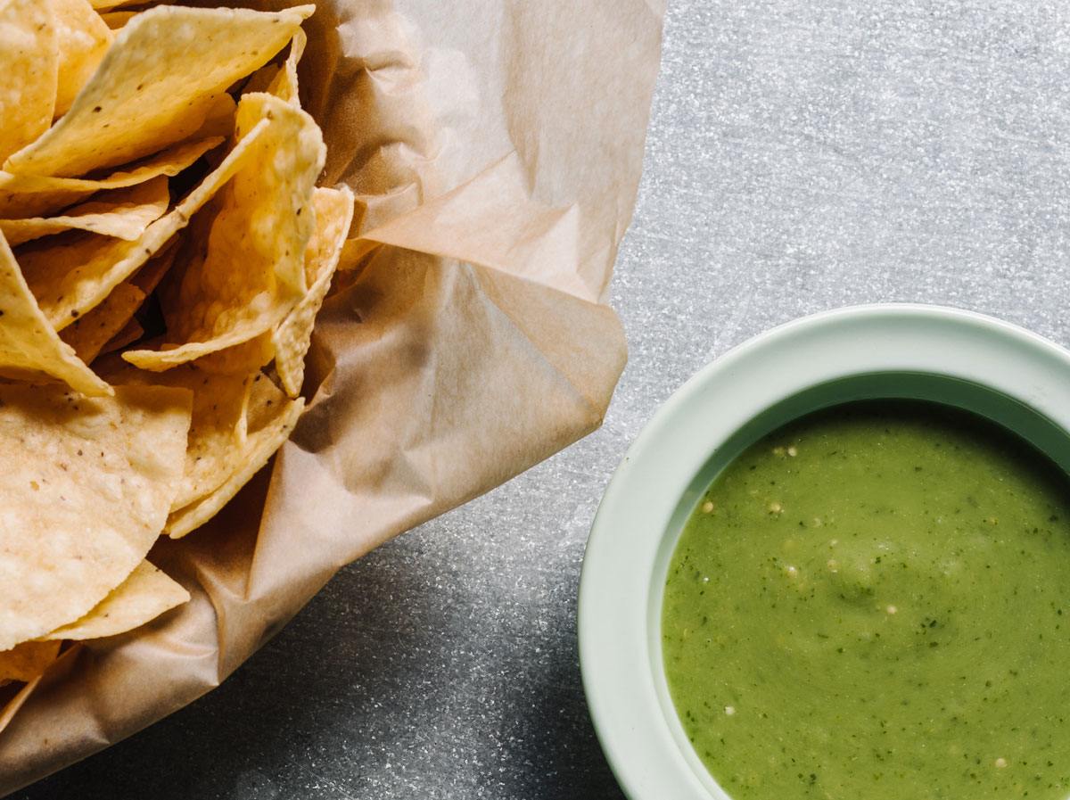 Ford Fry green salsa recipe