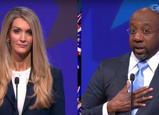 Kelly Loeffler Raphael Warnock debate