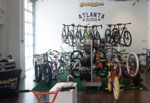 With colorful, custom bikes and live DJs, Made by Mars pop-up shop is not “your dad’s garage” Made by Mars bike pop-up Atlantic Station