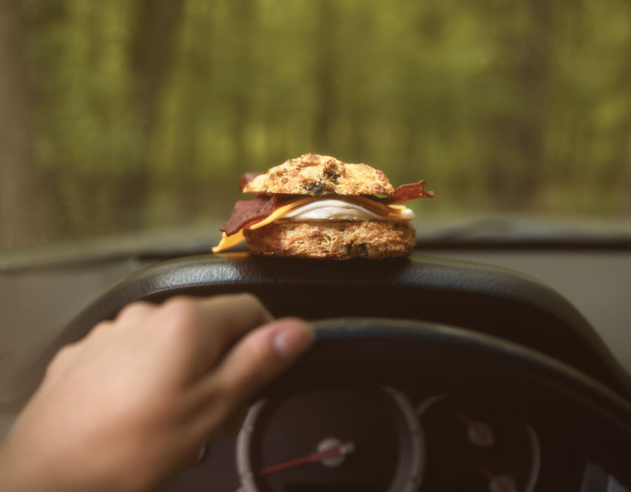 Dining in your car