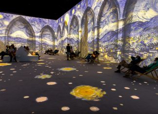 Van Gogh: The Immersive Experience is now open at the Pullman Yard