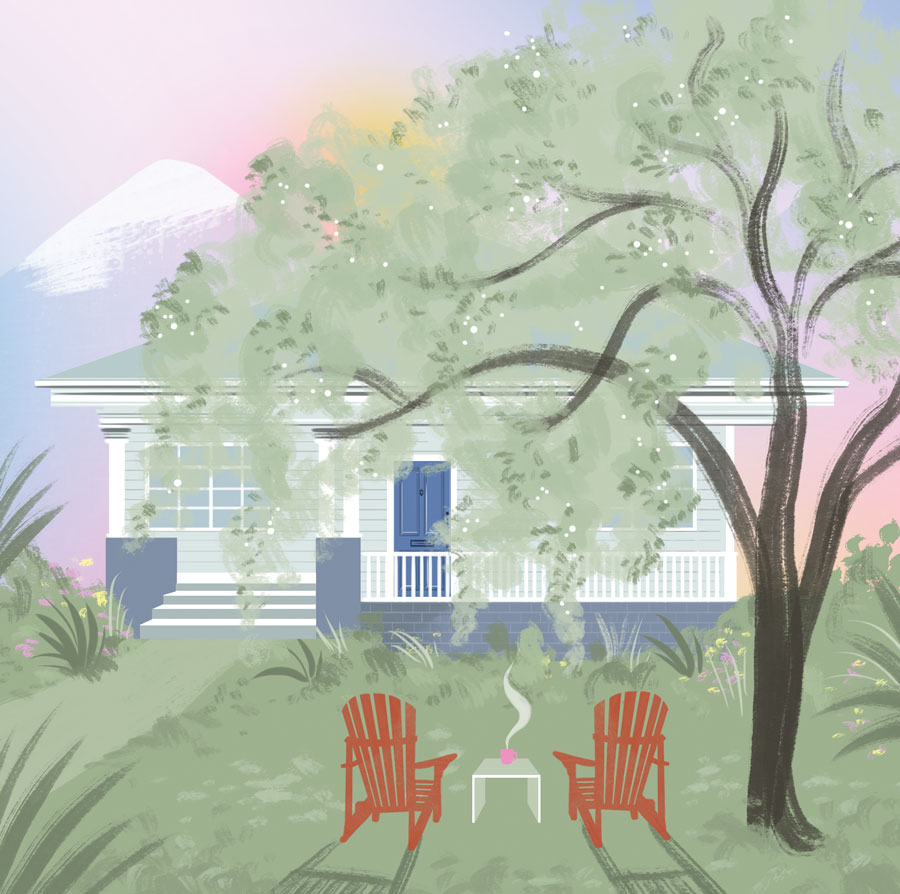 Life under the elm
