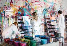 Crafty chaos is the name of the game at the Splatter Studio Splatter Studio Atlanta