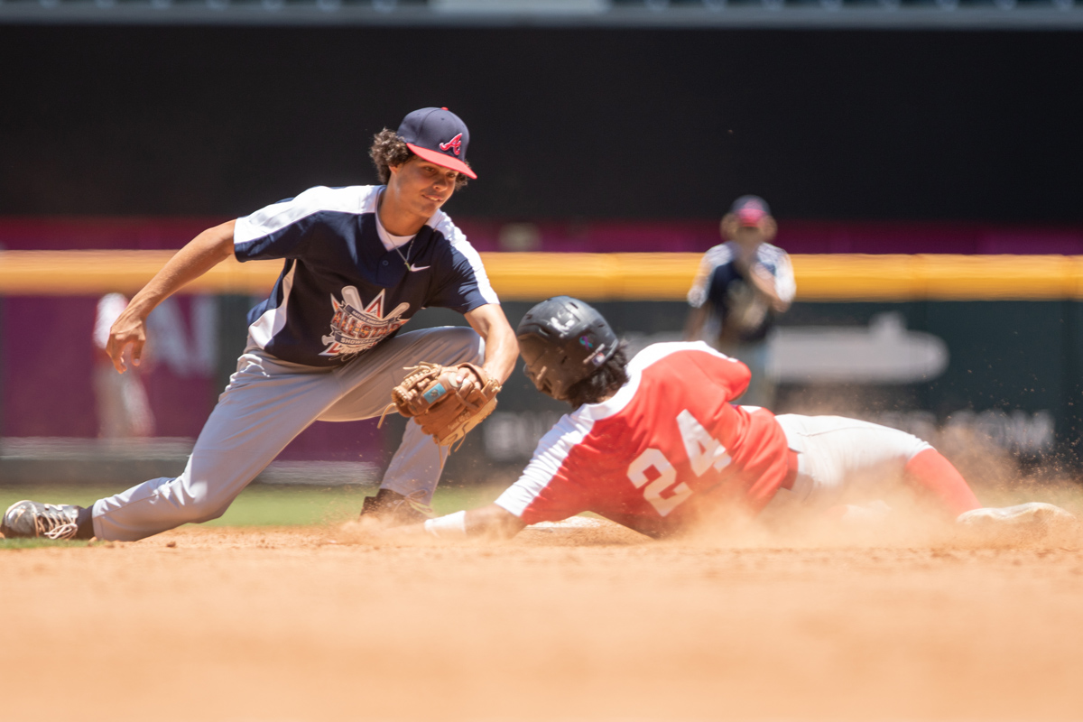 High schoolers play like the pros at the Braves’ Native American All-Star Baseball Showcase